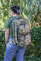 Наплічник медичний + 2 підсумка, рюкзак бойового медика, рюкзак для військового парамедика, рюкзак для бойового медика Піксель