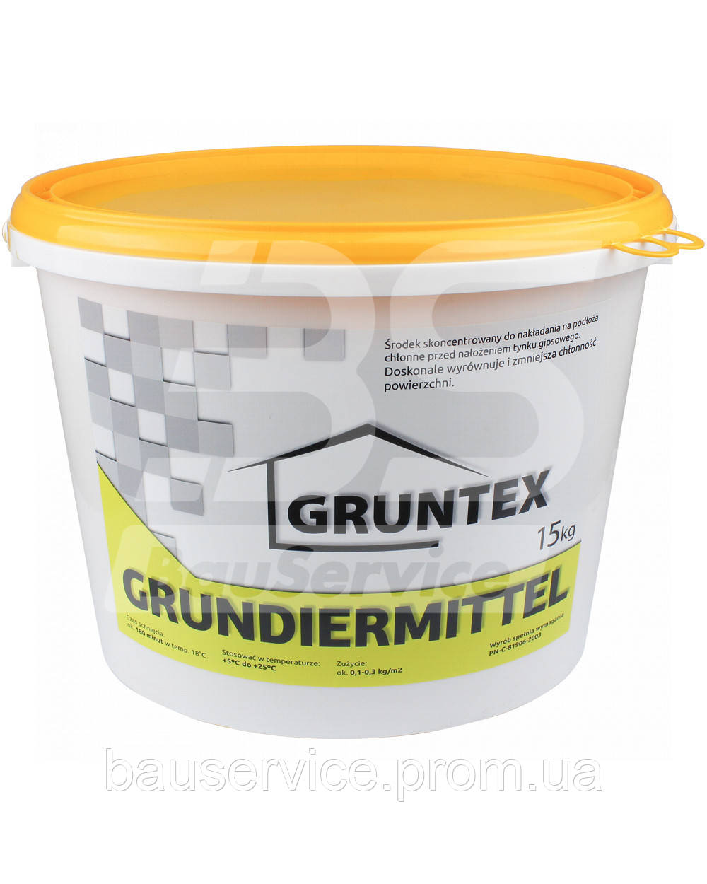 Ґрунтовка GRUNTEX Grundiermittel 15 кг