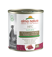 Консервированный корм для собак Almo Nature HFC Natural Adult Dog Tuna&Chicken с тунцом и курицей 280 г 5522