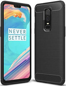 TPU чохол накладка Urban для OnePlus 6 / чорний