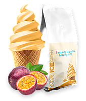 Смесь для молочного мороженого Soft "Маракуя", 1 кг