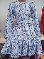 Платье на девочку, 134 см, № 1437