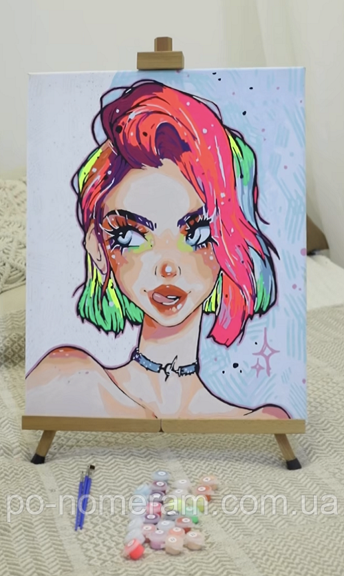 флуоресцентні картини за номерами