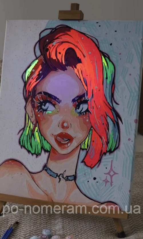 картини за номерами, які світятся в темряві картини за номерами, які світятся в темряві