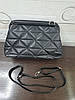 Стильна сумочка стьобана з ланцюжком, фото 3