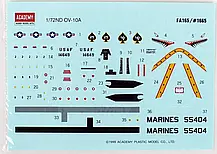 OV-10A Bronco. Модель літака у масштабі 1/72. ACADEMY 12463 (1665), фото 3
