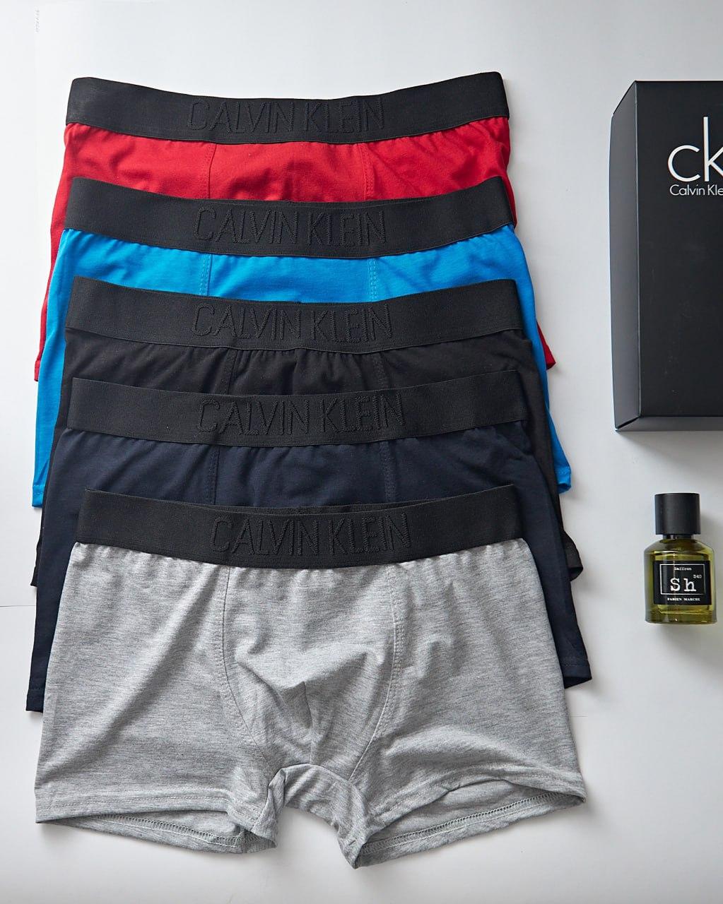 Чоловічі труси боксери (набір) С К_3D + подарункова коробка