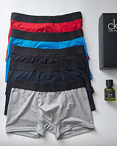 Чоловічі труси боксери (набір) С К_3D + подарункова коробка