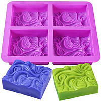 Форма з харчового силікону для мила планшет