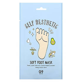 Пом'якшувальна маска для ніг G9Skin Self Aesthetic Soft Foot Mask 12 мл