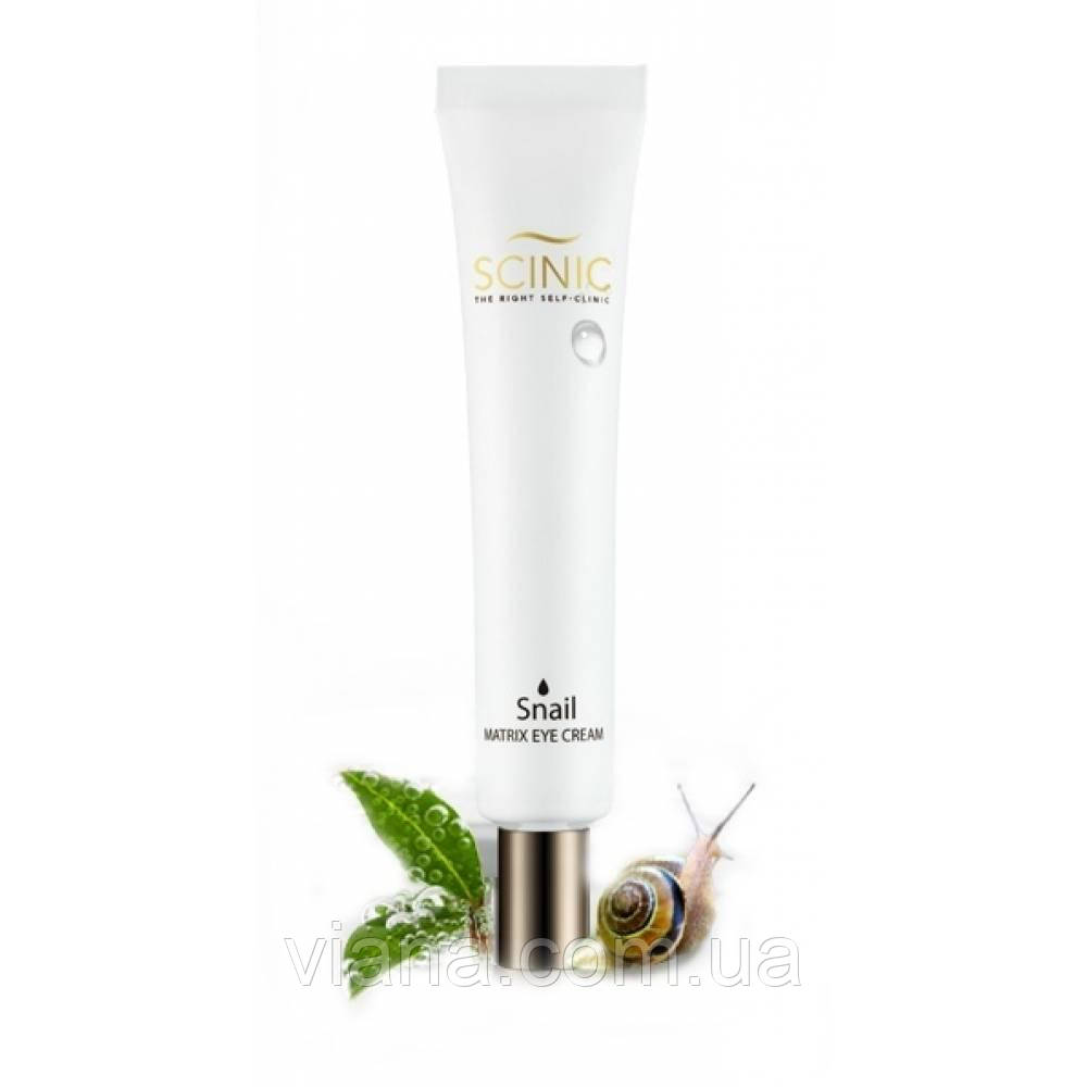 Равликовий крем для повік SCINIC Snail Matrix Eye Cream 30 мл