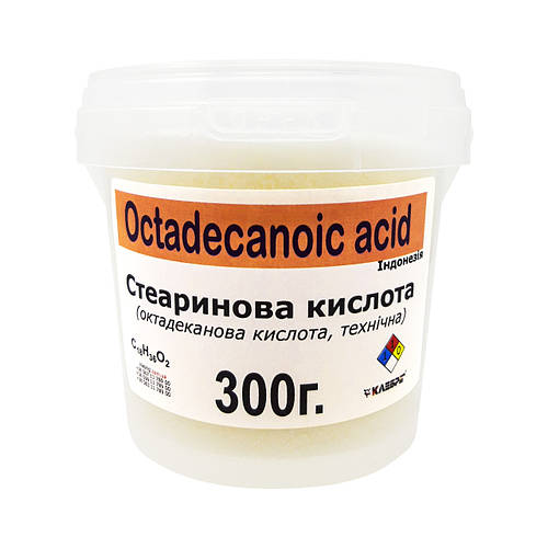 Стеариновая кислота техническая ТМ Клебріг 300 г октадеканова кислота ...