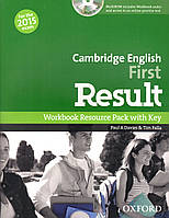 Робочий зошит Cambridge English First Result: Workbook