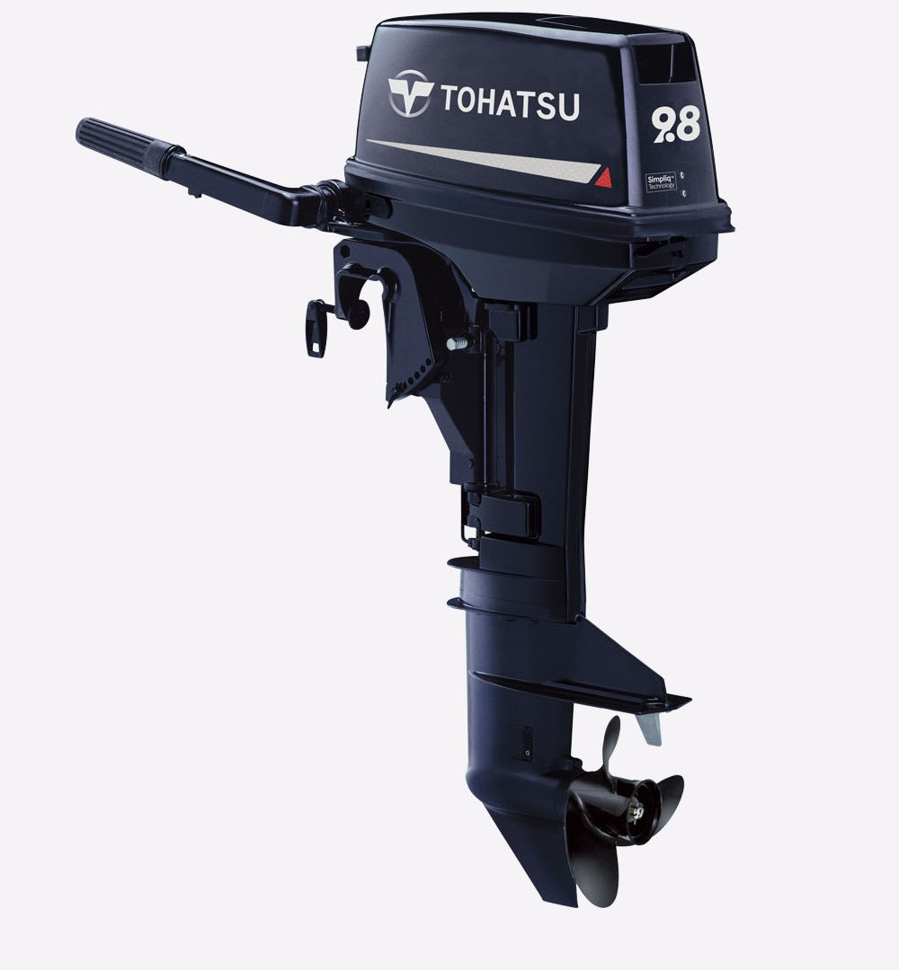 Двотактний двигун для човна Tohatsu M9.8BS, фото 1