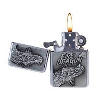 Зажигалка бензиновая CHAMP DRAGON WP LIGHTER - DL-12 (40400235)