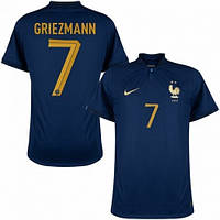 Футбольна форма 2022 Збірної Франції Грізман домашня