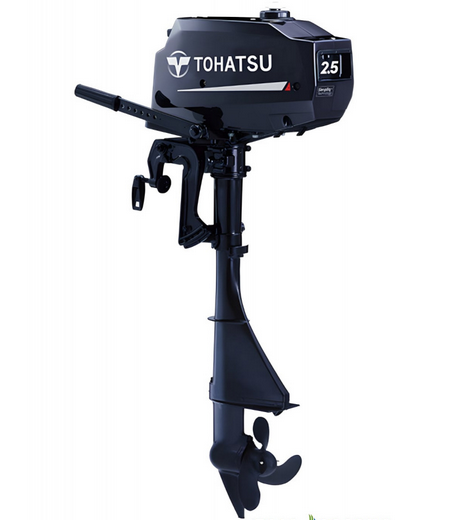 Двотактний двигун для човна Tohatsu M2.5A2 S, фото 1