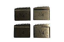 Різці змінні плашки для клупа Toolex — 3/4" (4 шт.)