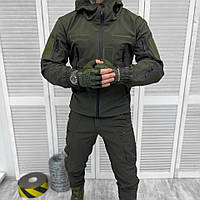 Костюм тактический softshell хаки ( S-XL ) военно полевой Форма НГУ олива весеняя для нацгвардии, камуфляж MAR