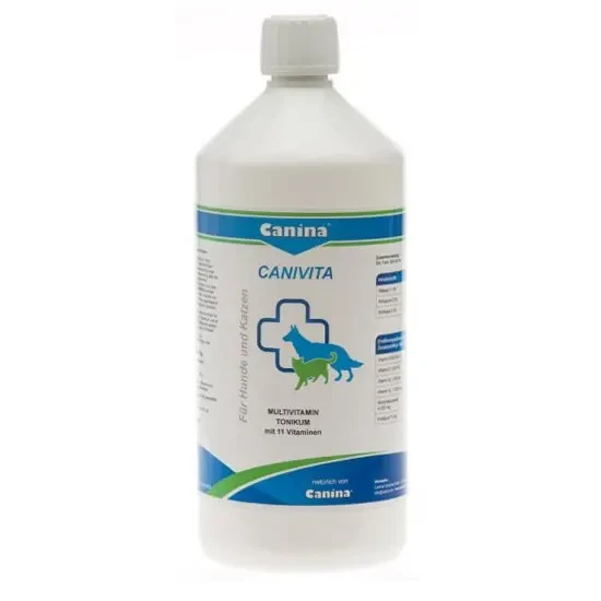 Мультивітамінна емульсія для котів та собак Canina Canivita 1 л, фото 1