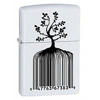 Зажигалка бензиновая Zippo Identity Tree Barcode (28296)