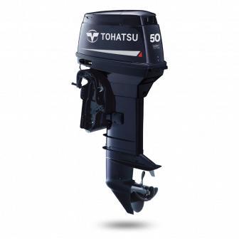 Потужний 2-х тактний двигун для човна Tohatsu M50D2 S, фото 1
