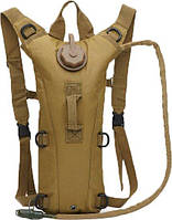 Тактический рюкзак гидратор 2,5 литра военный армейский Кемелбек Питьевая система KMS Camelback 2,5L Olive
