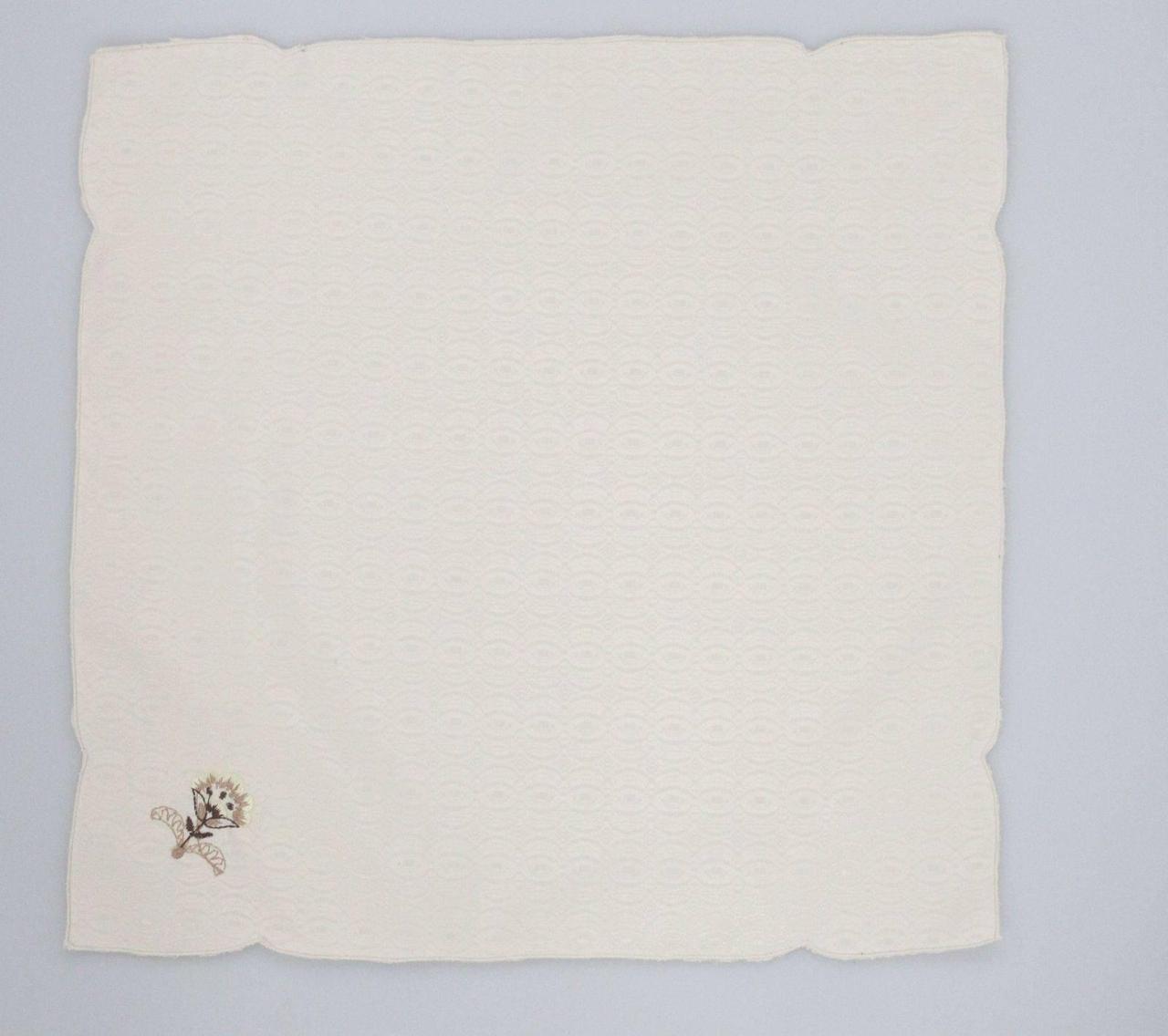 Серветка 40*40 бежева Elegant Lux 22422, фото 1