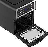 Багатофункціональна піч аерофритюрниця 12 програм електрична Air Fryer DMS HF-12S-XXXL 1800 Вт, фото 5