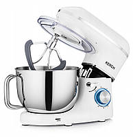 Тістоміс міксер, професійний планетарний робот для дому KERCH MyCHEF White 2200 Вт, 6.5л + насадки, фото 7