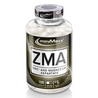 Добавка для тестостерону, для відновлення IronMaxx ZMA 100 caps