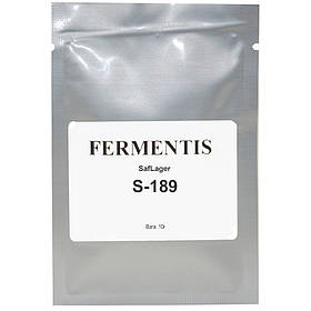 Дріжджі пивні Fermentis S-189, 10 г