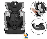 Дитяче автокрісло з 9 місяців до 12 років+бустер Lionelo Levi One 9-36 кг GREY, фото 5
