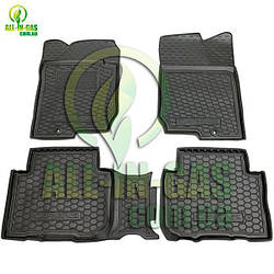 Килимки Kia Carens (МКПП) 2006- AvtoGumm Автокилимки в салон Кіа Каренс