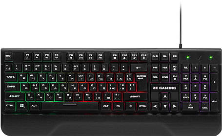 Клавіатура 2E Gaming KG310 LED USB Black Ukr (2E-KG310UB), фото 2