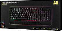 Клавіатура 2E Gaming KG310 LED USB Black Ukr (2E-KG310UB), фото 2