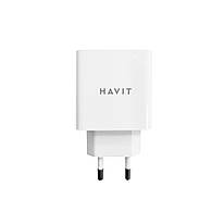 Швидкий зарядний пристрій HAVIT HV-UC1015 USB 18W 3.1A QC3.0 White