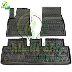 Килимки Tesla Model 3 2017- AvtoGumm Автокилимки в салон Тесла Модель 3