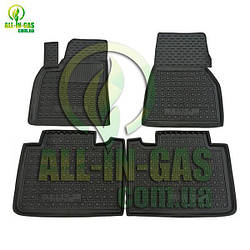 Килимки Tesla Model S 2012- AvtoGumm Автокилимки в салон Тесла Модел С