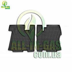 Килимки Kia Mohave (3-й ряд) 2009- AvtoGumm Автокилимки в салон Кіа Мохаве