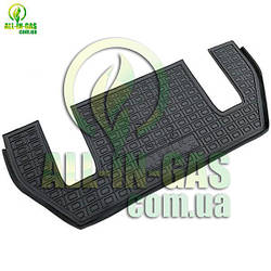 Килимки Tesla Model X (3-й ряд) 2016- AvtoGumm Автокилимки в салон Тесла Модель Х