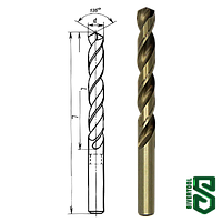 Сверло для нержавейки 2,2 мм HSS-Co5 (Р6М5К5) A1 L53/27 "Sivertool"