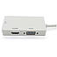 Перехідник адаптер 3в1 Mini DisplayPort на HDMI, DVI, VGA / Конвертер Full HD 1080p, фото 5