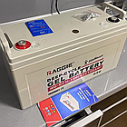 Гелевий акумулятор для безперебійника 12V/100Ah, GEL / Універсальна акумуляторна батарея / Гелева батарея, фото 4