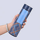 Термос 450мл з металевою колбою Grace EL-X500, Синій / Термос із нержавіючої сталі / Термо пляшка, фото 4