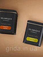 Набір кави Selamlique арабіка 100% мелена з корицею, кардамоном і без добавок 3 банки