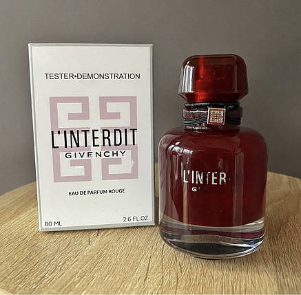 Парфуми жіночі Givenchy L'Interdit Rouge (Tester) 80 ml Живанші Інтердит Руж (Тестер) 80 мл all К, фото 1