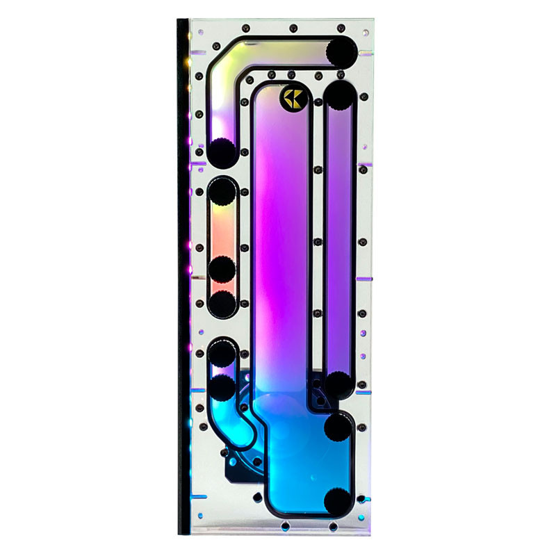 Stealkey Customs Lian Li O11D XL SK-Crossflow Distro-Plate
