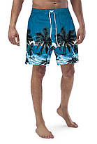 Шорти чоловічі пляжні 3 кишені Бріджі до коліна з пальмами M — 4XL Tovta (Угорщина), фото 2