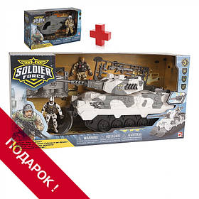 Дитячий ігровий набір Chap Mei Солдати Desert Tank, Танк. З військовою технікою